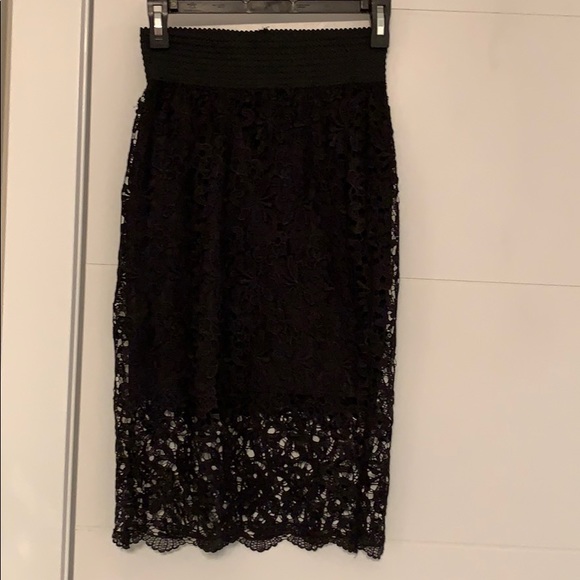 NWOT Lily White lace pencil skirt - Picture 1 of 5